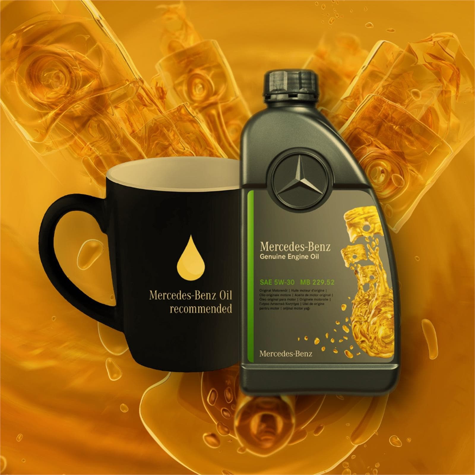 Compra tu aceite Mercedes-Benz y obtén regalo seguro - Imagen 1