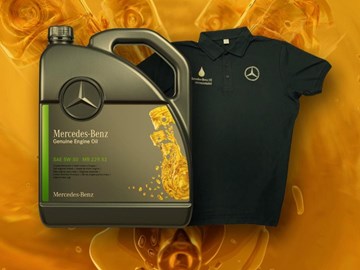 Compra tu aceite Mercedes-Benz y obtén regalo seguro